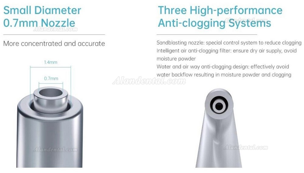 Refine APT 2 in 1 Dental Ultrasonic Scaler & Air Polisher Compatible With EMS Prophylaxis Master
